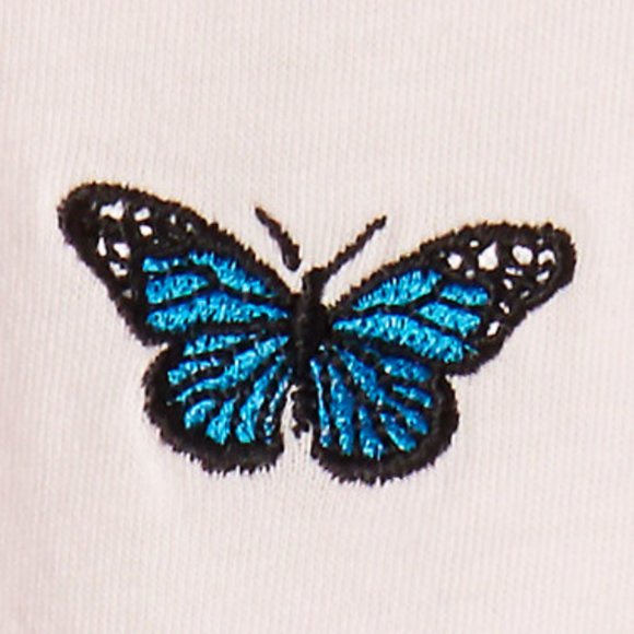 Aritzia Sunday Best Embroidered Butterfly Top - Picture 3 of 4
